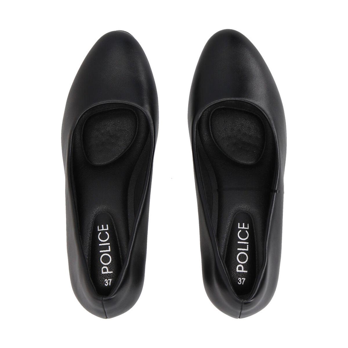 Zapato Mujer Negro Adela Police-1