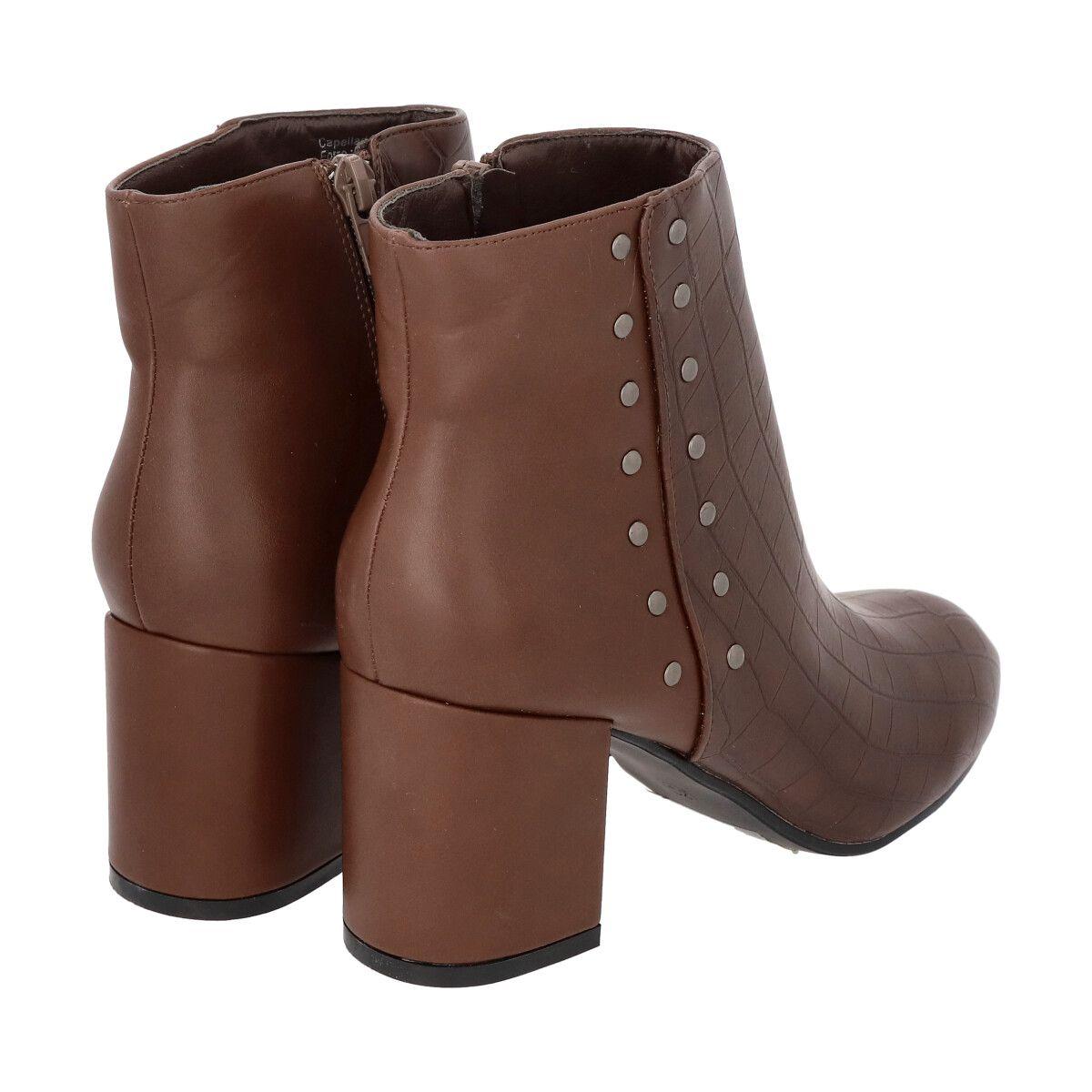 Botin Crocco Marrón Police-4