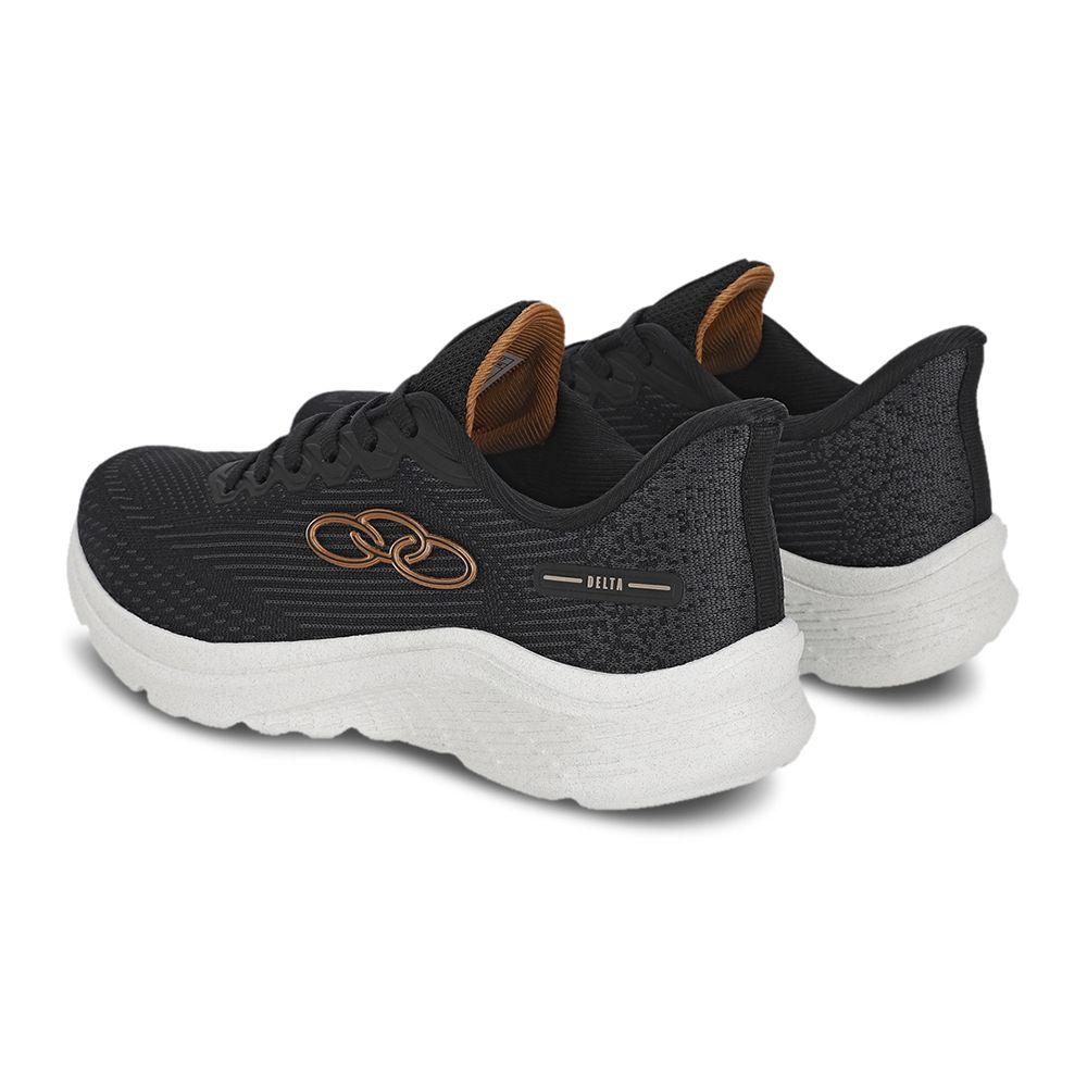 Zapatilla Mujer Delta Negra/Gris-3