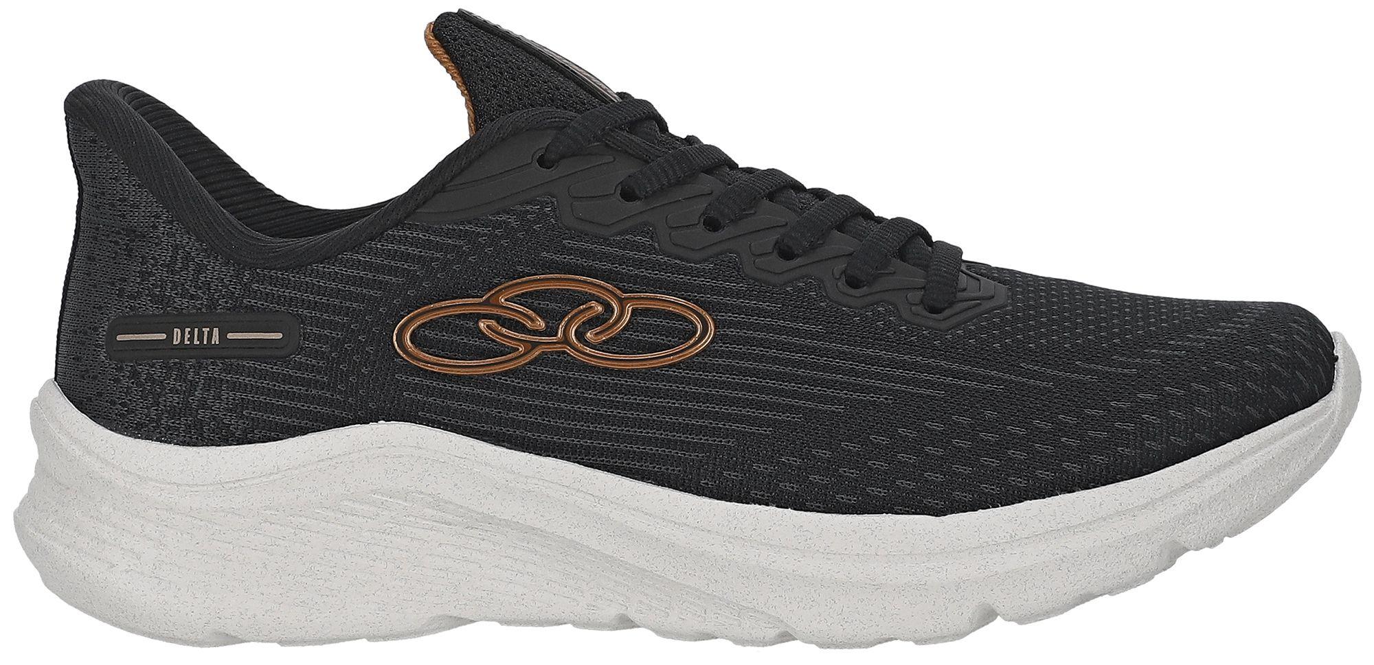 Zapatilla Mujer Delta Negra/Gris-0