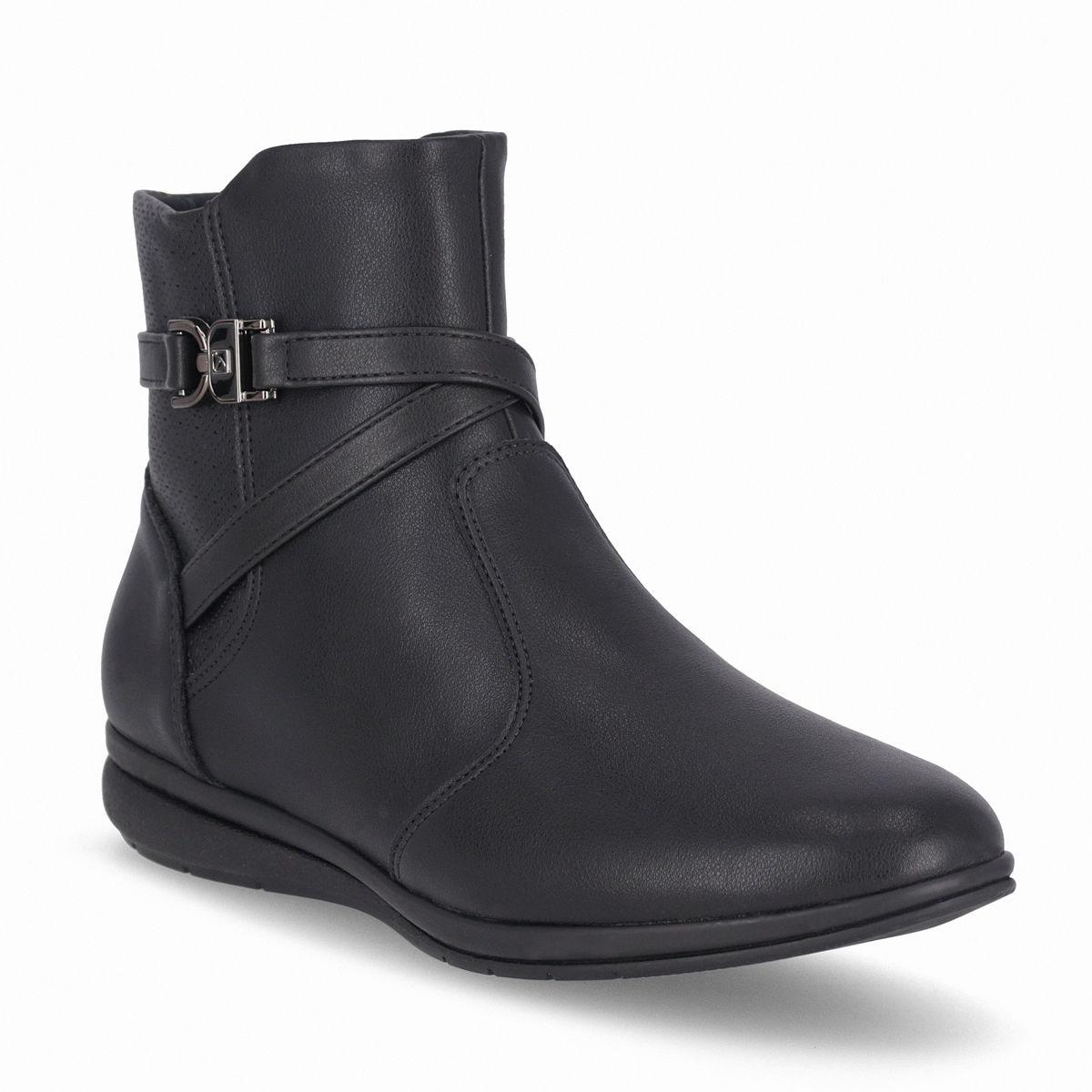 Botin Mujer Negro Sandy Piccadilly-4