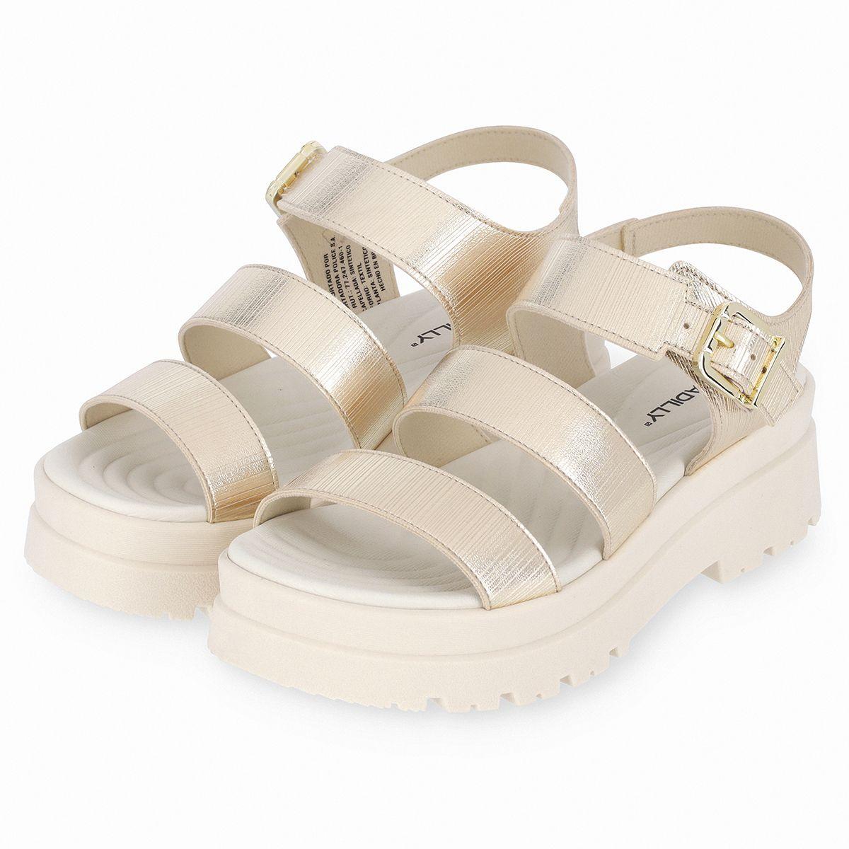 Sandalia Claudia  Dorado Piccadilly-0