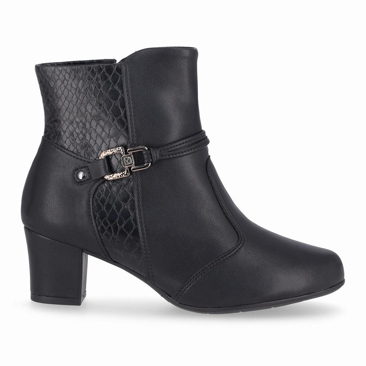 Bota Mujer Negro Laura Piccadilly-0