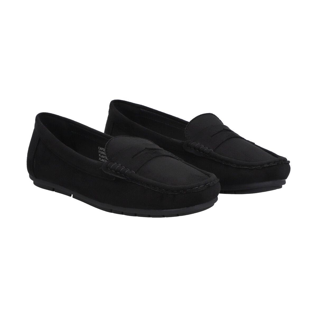 Mocasín Mujer Negro 21  Lali Police-4