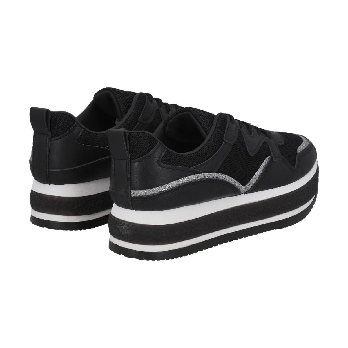 Zapatilla Mujer Negro Rock 173 Police-3