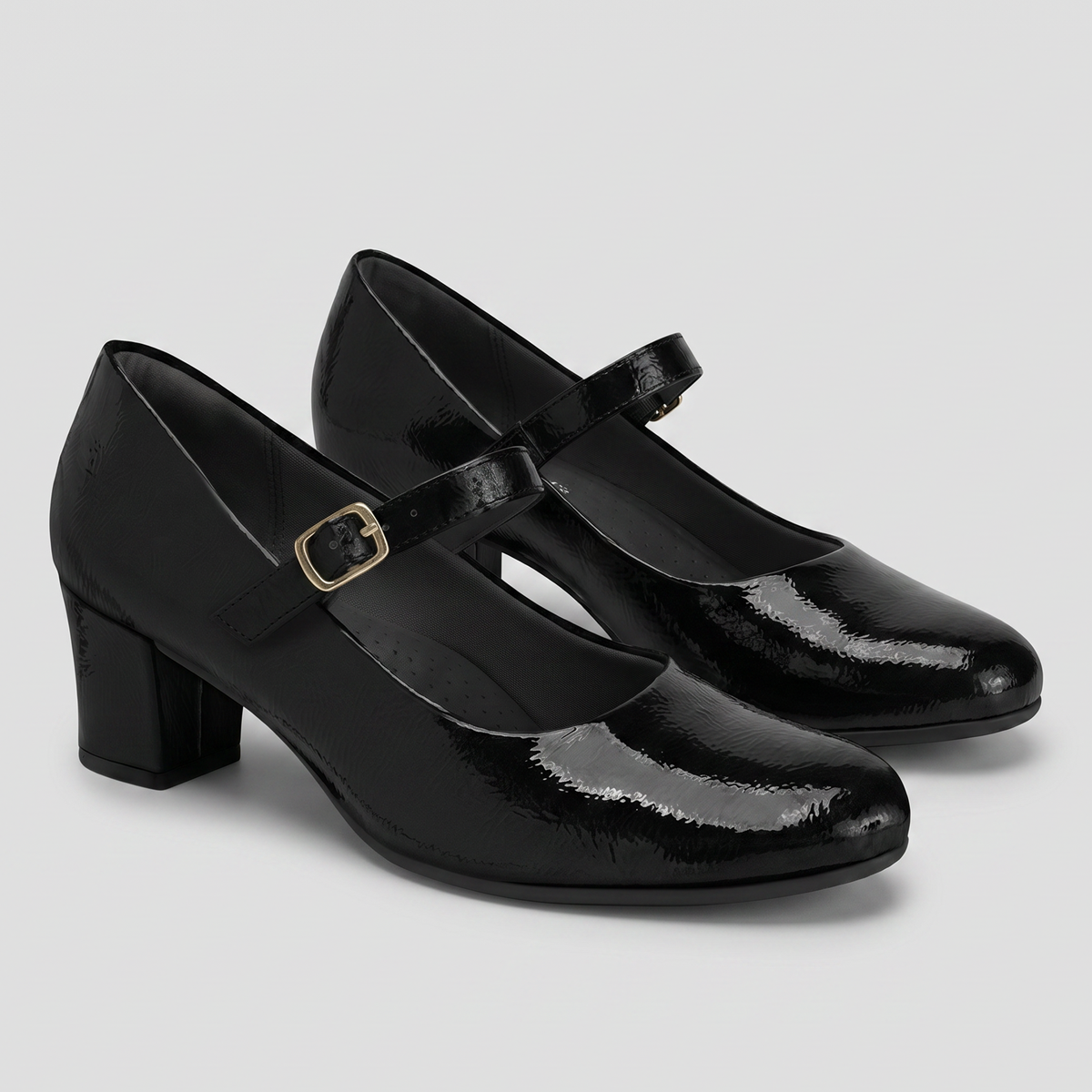 Zapato Mary Jane Mujer Negro/Charol Laura 04 Piccadilly-2