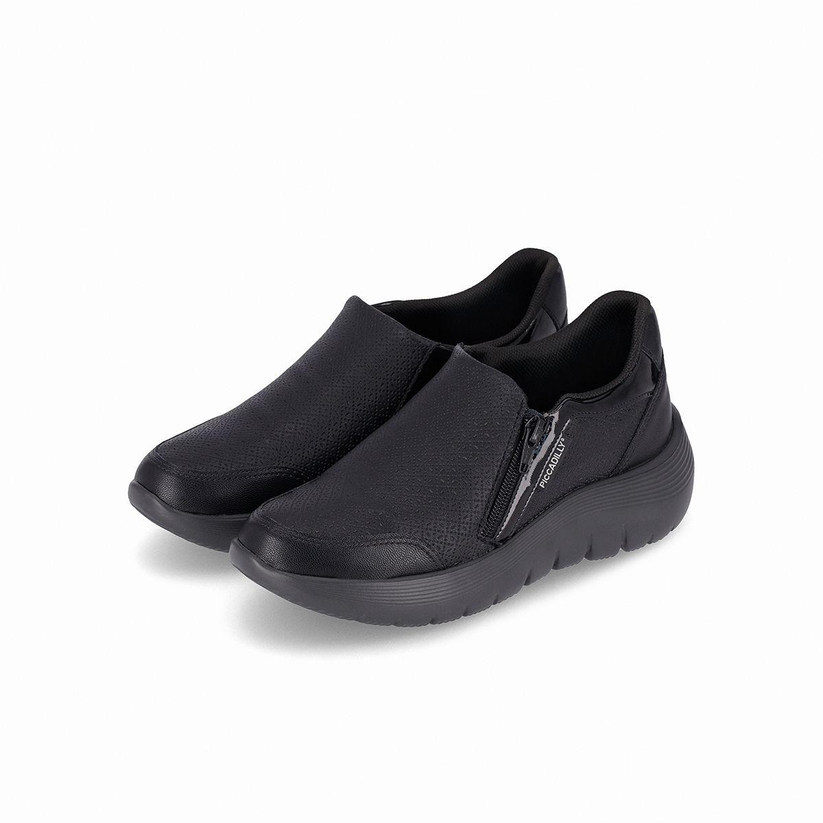 Zapatilla Mujer 2 Eliane Negro Piccadilly-2