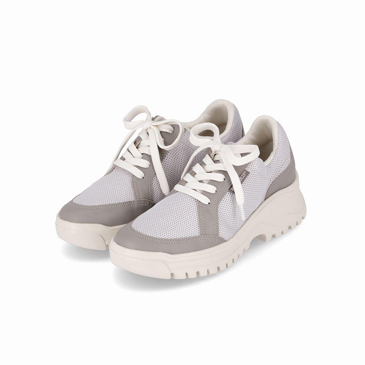 Zapatilla Mujer Gris/Cinza Lana Piccadilly-2
