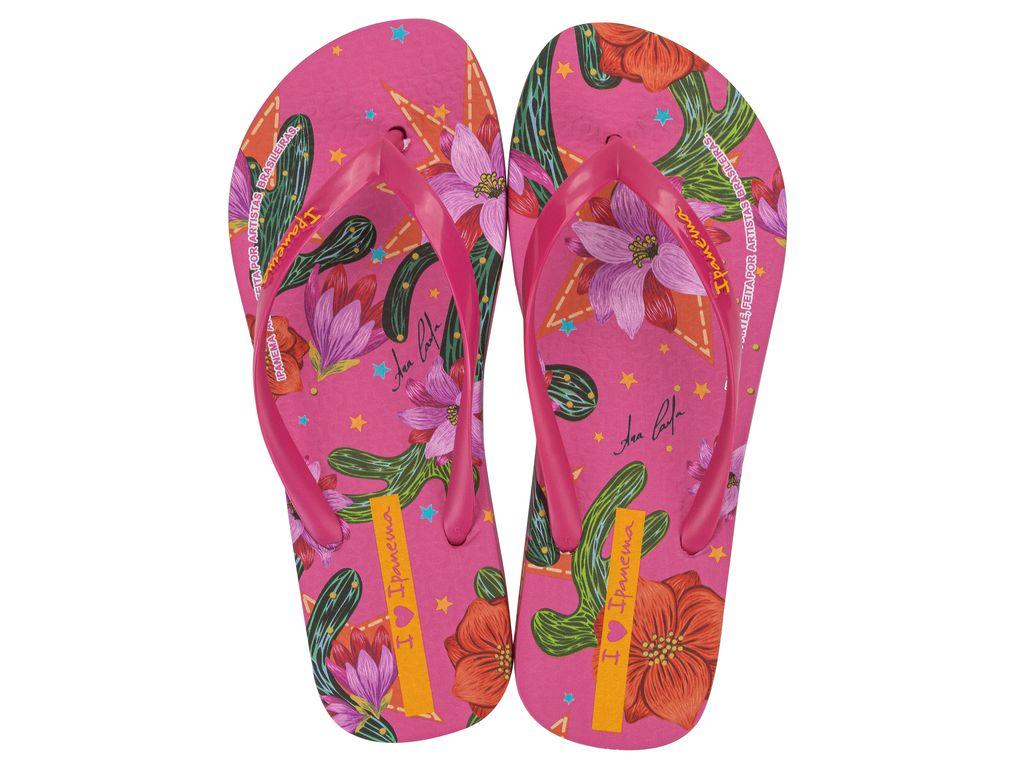 Sandalia Mujer Rosa/Verde Arte Ad Ipanema-0