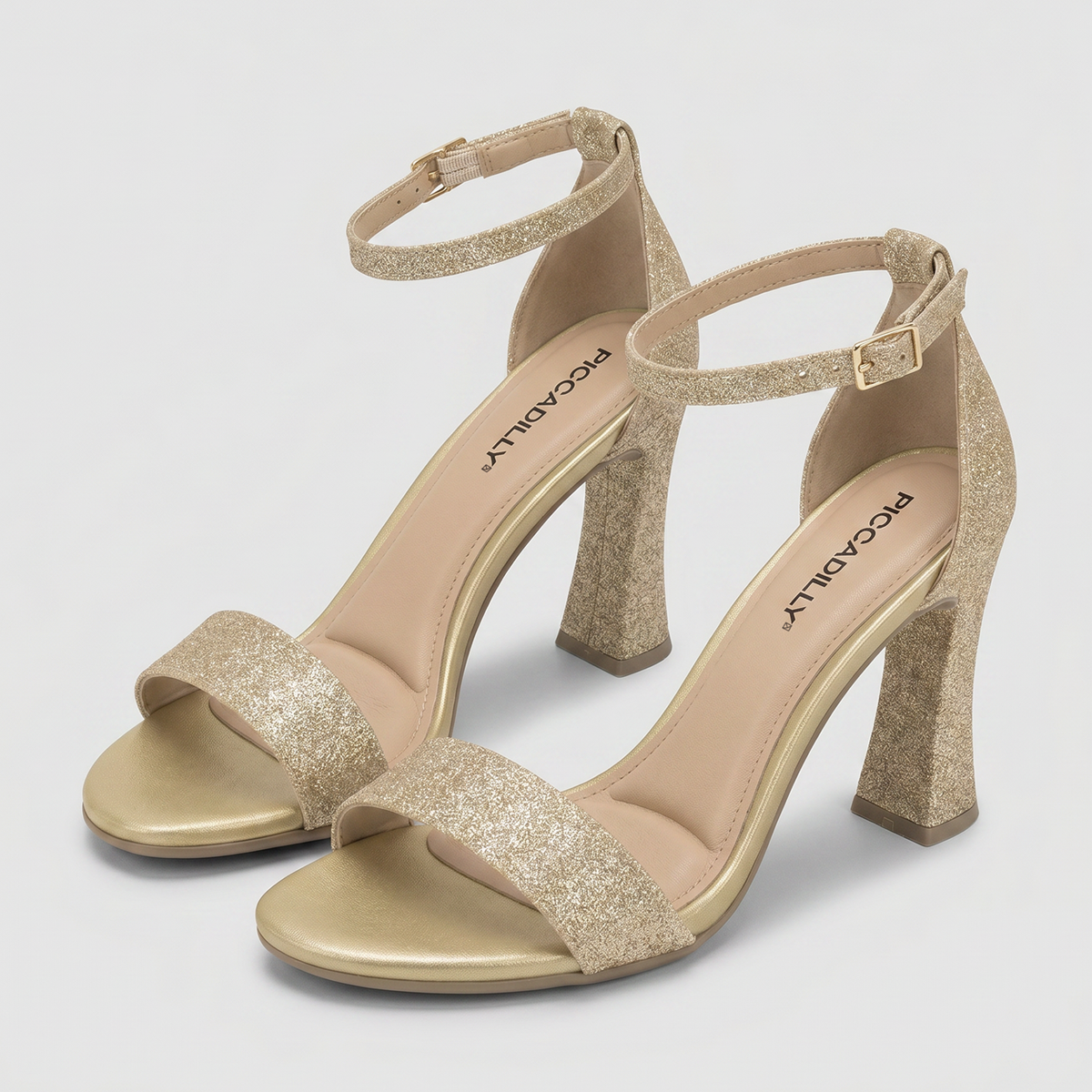 Sandalia Mujer Champan/Glitter Rafa 48 Piccadilly-2