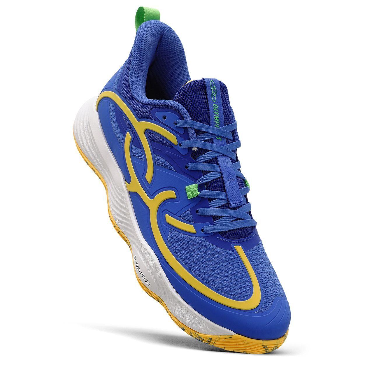 Zapatilla Voleibol Hombre Quadra BR1 Azul/Amarillo-1
