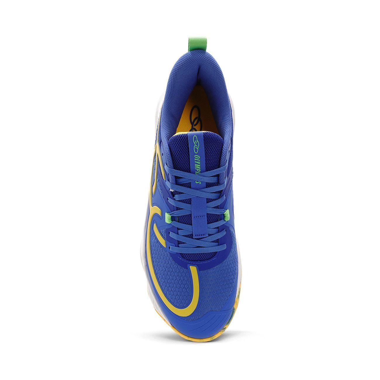 Zapatilla Voleibol Hombre Quadra BR1 Azul/Amarillo-3