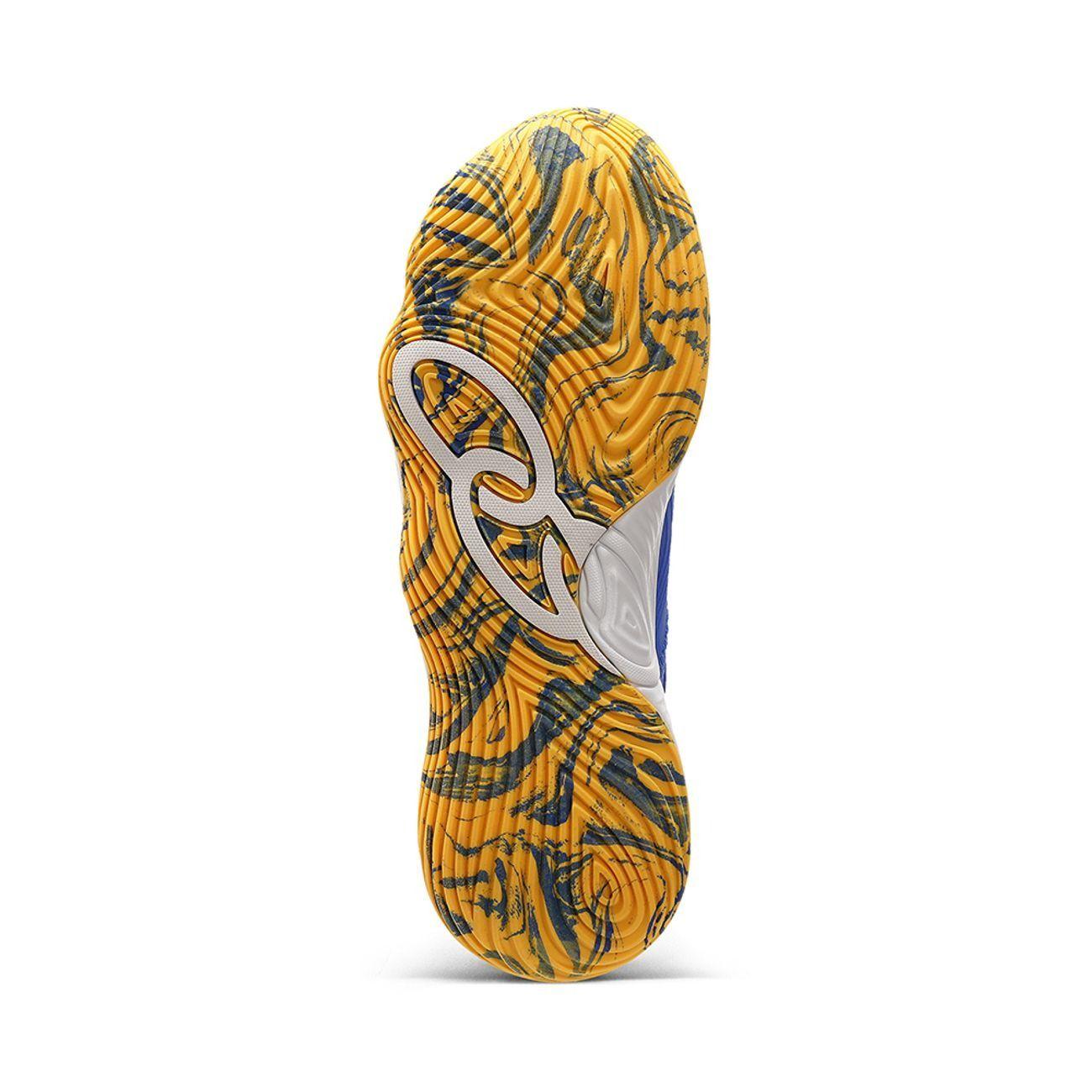 Zapatilla Voleibol Hombre Quadra BR1 Azul/Amarillo-5
