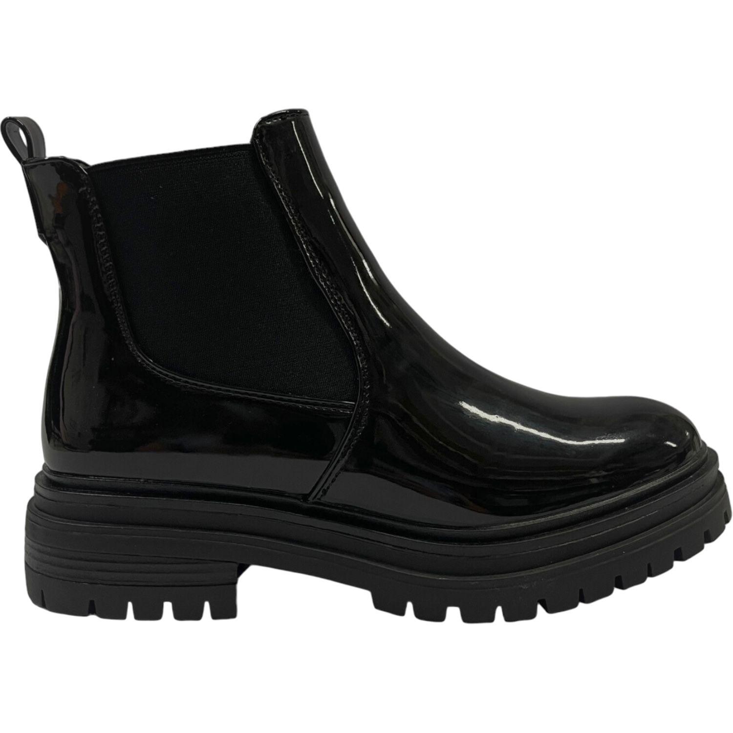 Botin Mujer Negro Oporto Detogni-0
