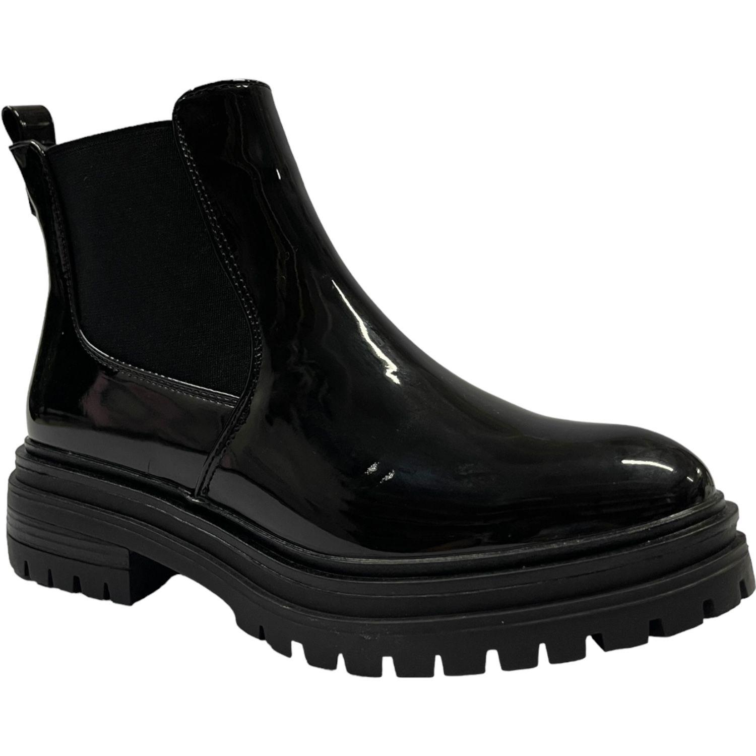Botin Mujer Negro Oporto Detogni-1