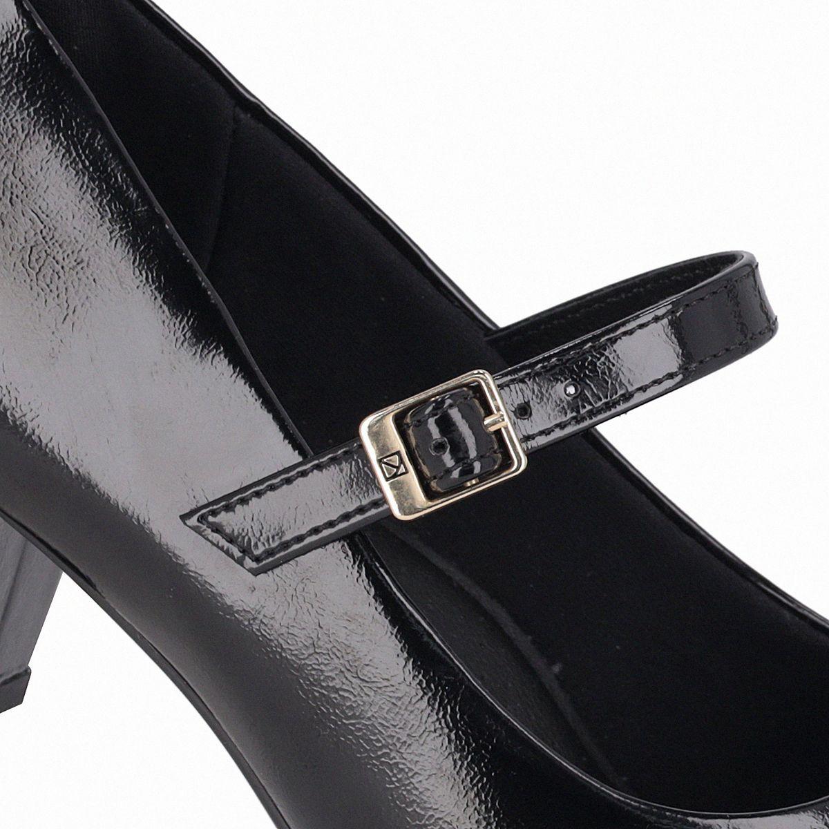 Zapato Mary Jane Mujer Negro/Charol Laura Piccadilly-4