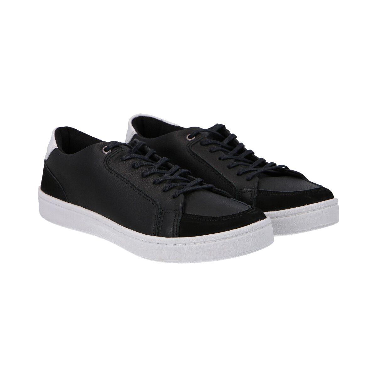 Zapatilla Hombre Negro Cartagena Crato-3