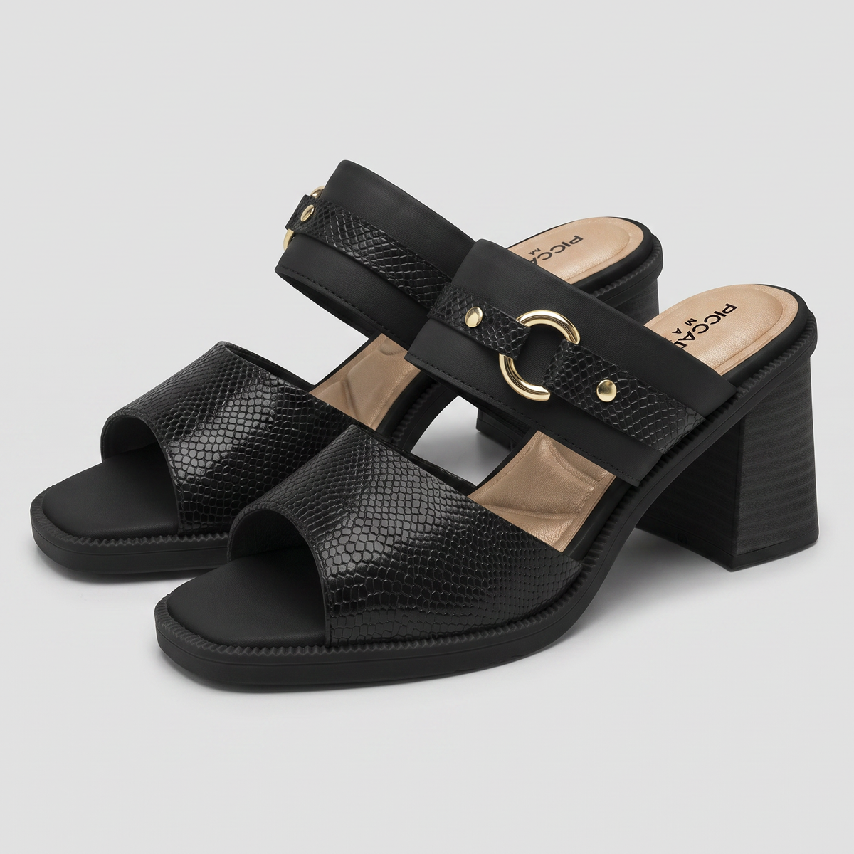 Sandalia Mujer Negro Queila 45 Piccadilly-2