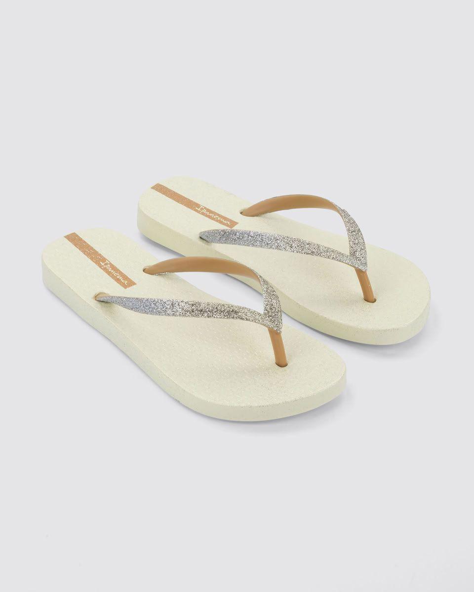 Sandalia Mujer Beige/Glitter Power Ipanema-1