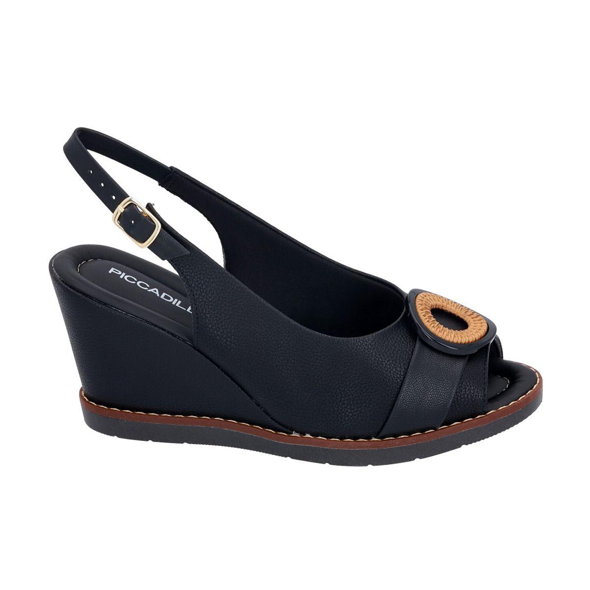 Sandalia Alicia Nude/Negro Piccadilly-3