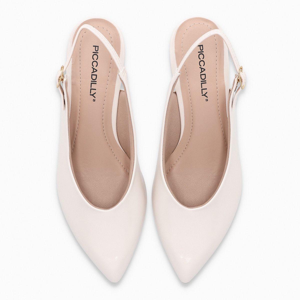 Zapato Mujer Crema/Charol Taci Piccadilly-1