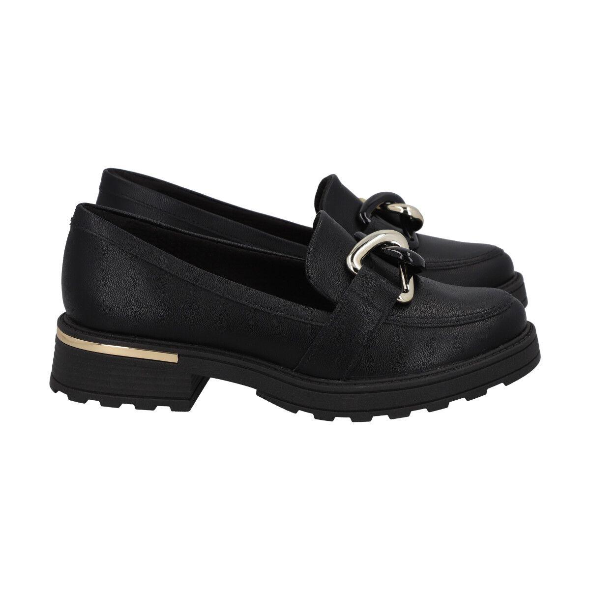 Mocasín Giza Negro/Dorado Piccadilly-1