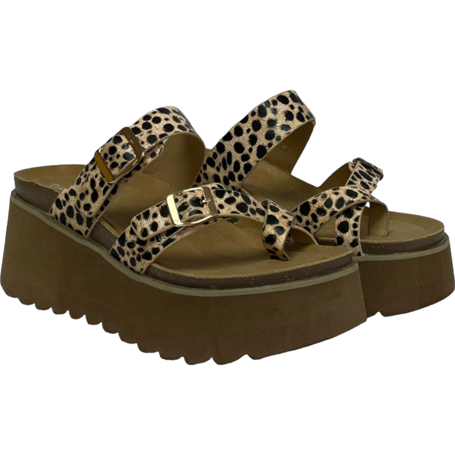 Sandalia Mujer Animal Print Trini Detogni-2
