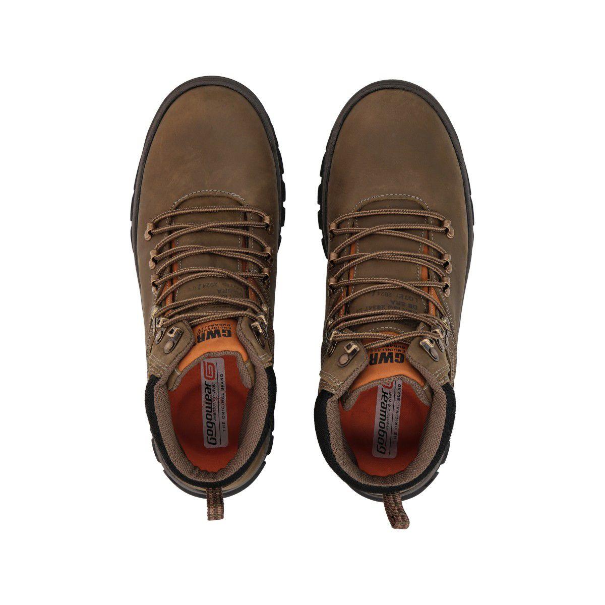 Botín Hombre Trekking Marrón Compass Gogowear-1