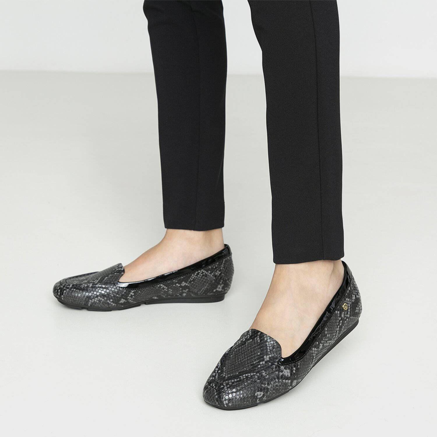 Mocasín Serpiente Negro Piccadilly-2