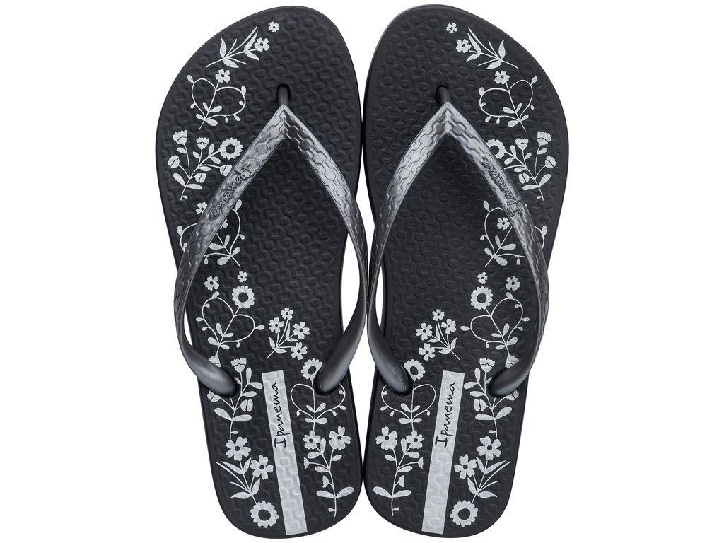 Sandalia Oasis Plata/Negro Ipanema-0