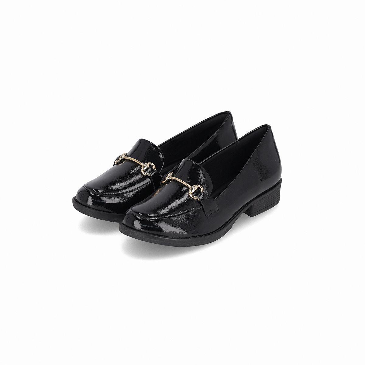 Mocasin Mujer Negro Leci 95 Piccadilly-1