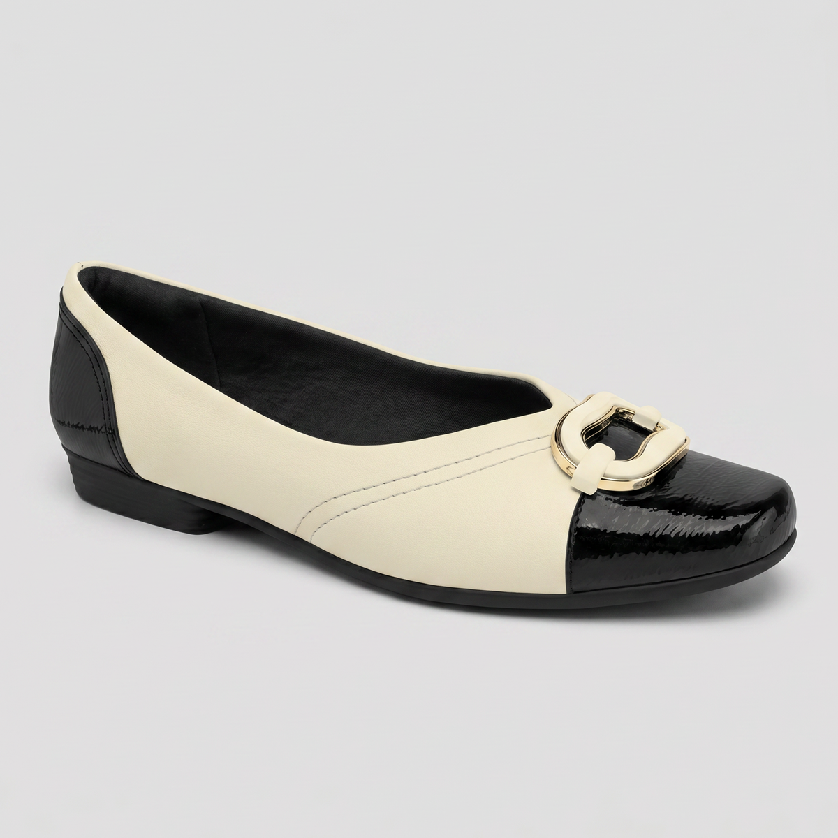Ballerina Mujer Negro/Blanco Raquel 73 Piccadilly-3
