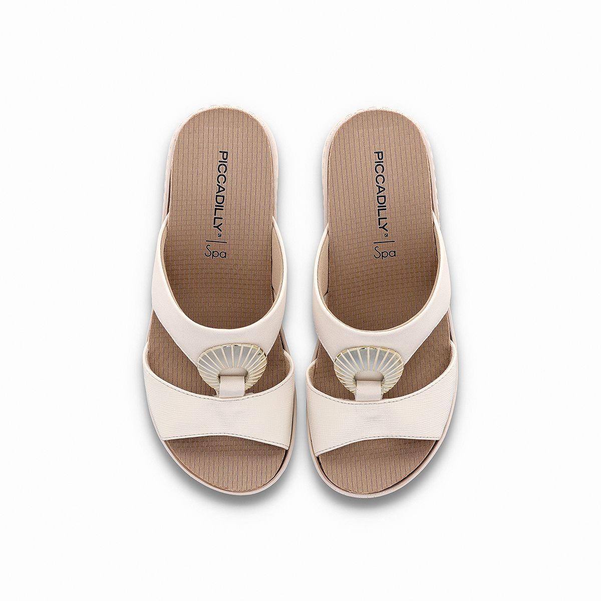 Sandalia Mujer Anabela SPA Blanco Piccadilly-3