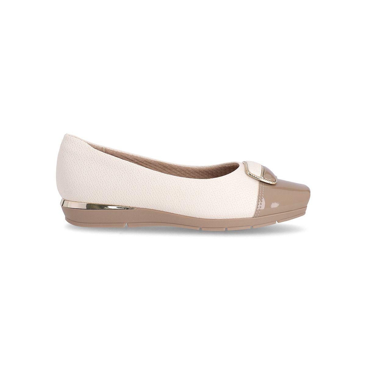 Zapato Mujer Hueso/Taupe Fernanda Piccadilly-0