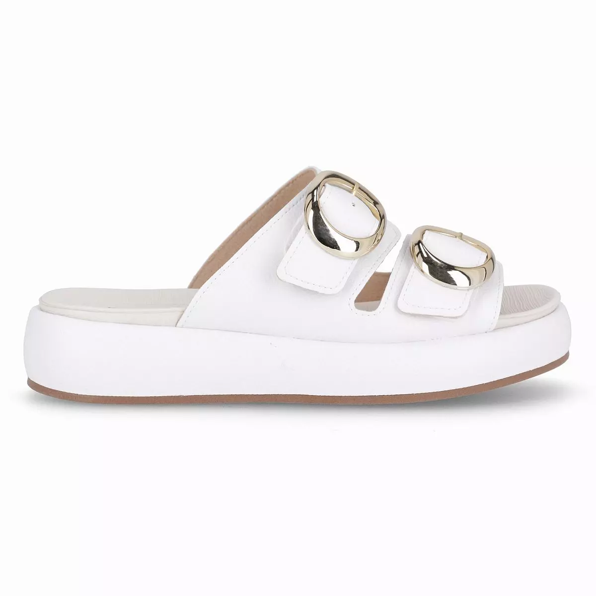 Sandalia Mujer Blanco/Dorado Sol  Piccadilly-0