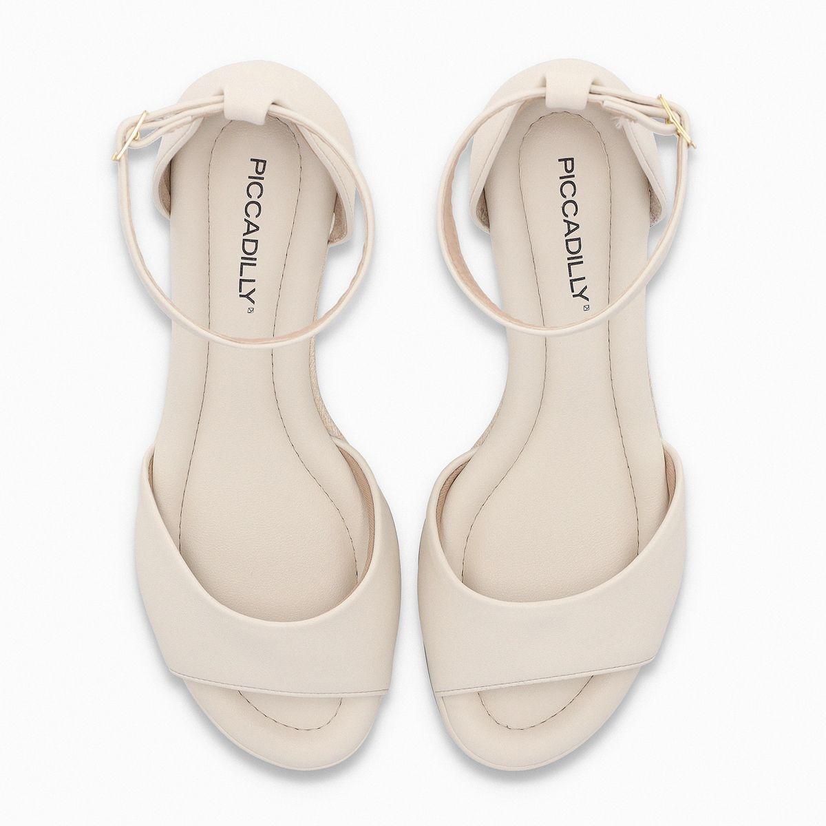 Sandalia Mujer Crema Alice Piccadilly-1