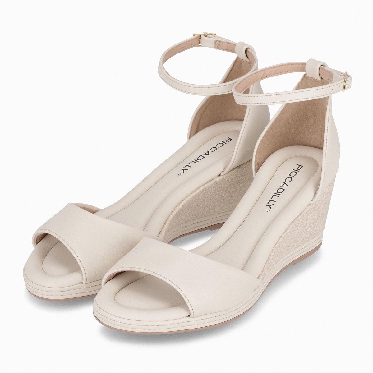 Sandalia Mujer Crema Alice Piccadilly-2