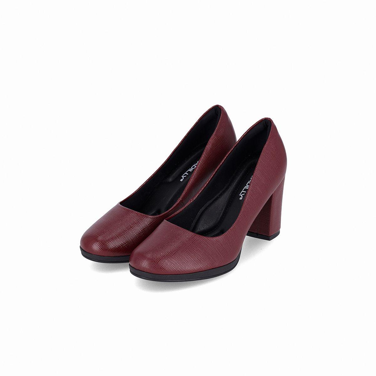 Zapato Mujer Vino Lux Deise 50 Piccadilly-1