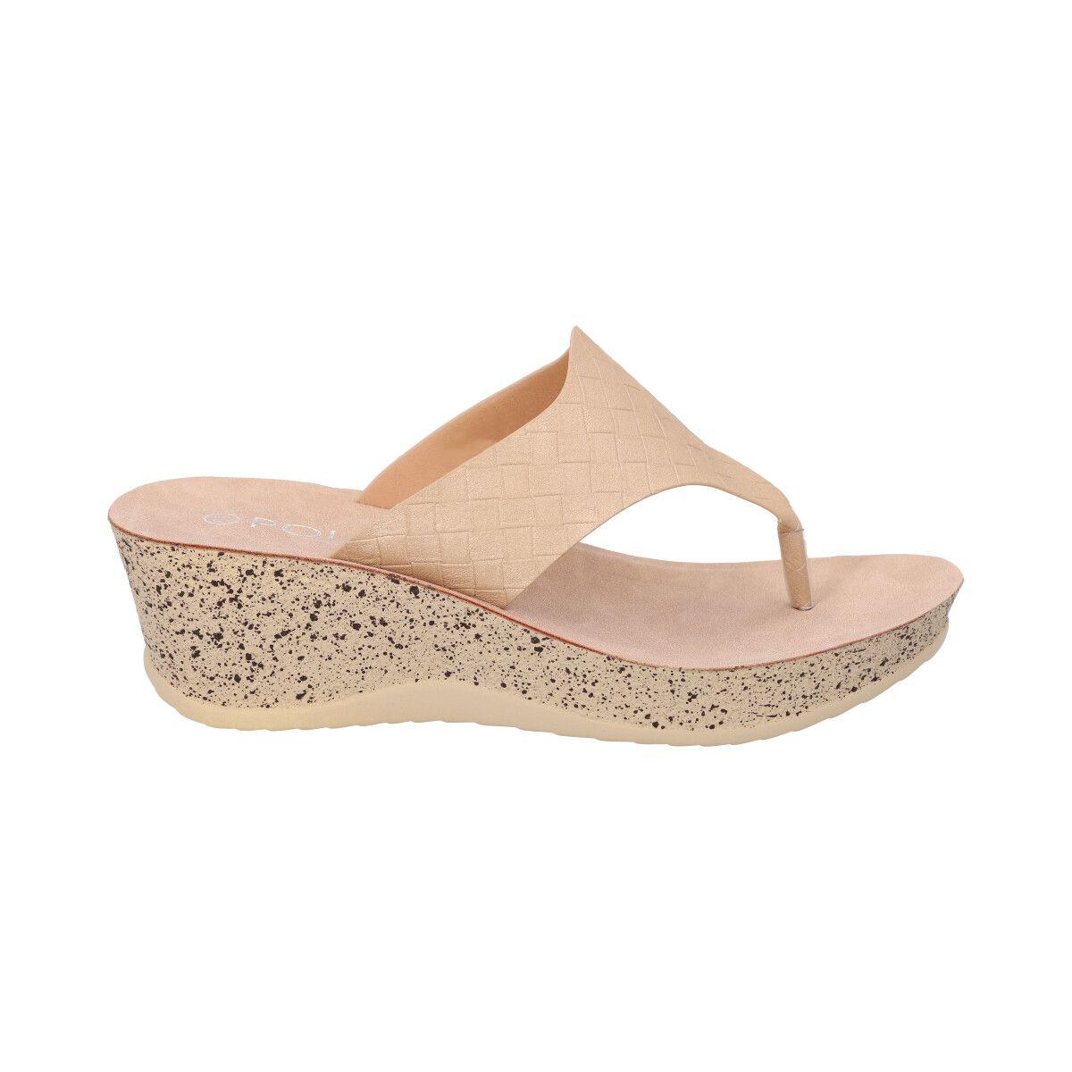 Sandalia Mujer Beige Thalia Police-0