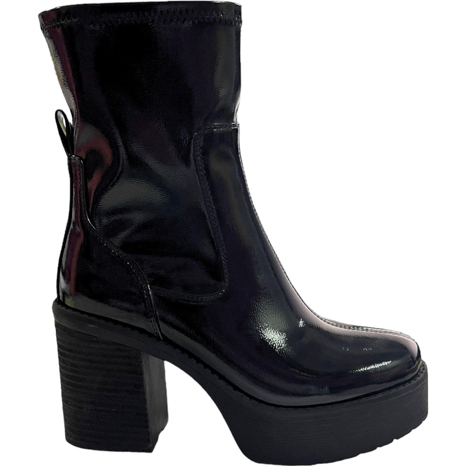 Botin Mujer Negro Olvera Detogni-0