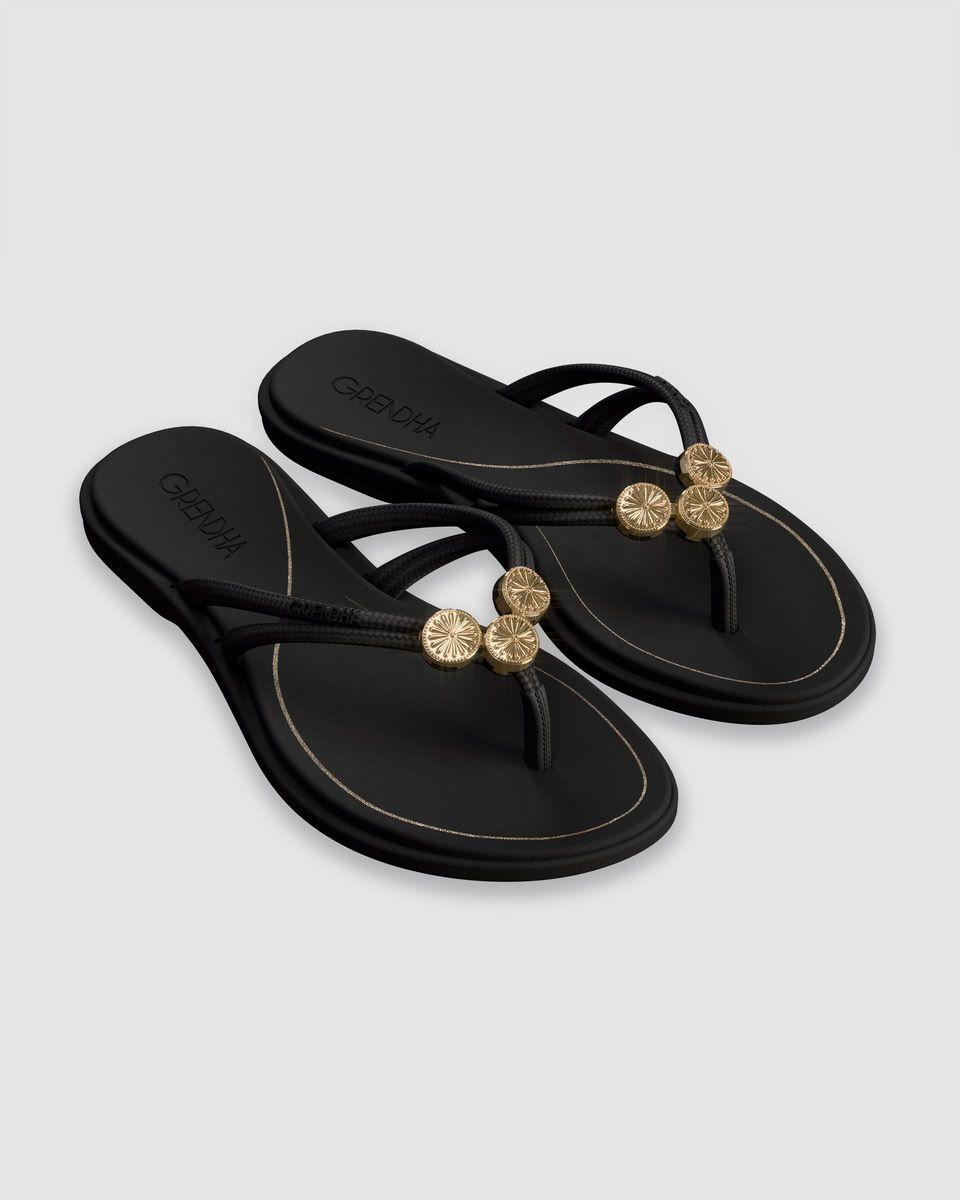 Sandalia Mujer Negro Icon Grendha-1