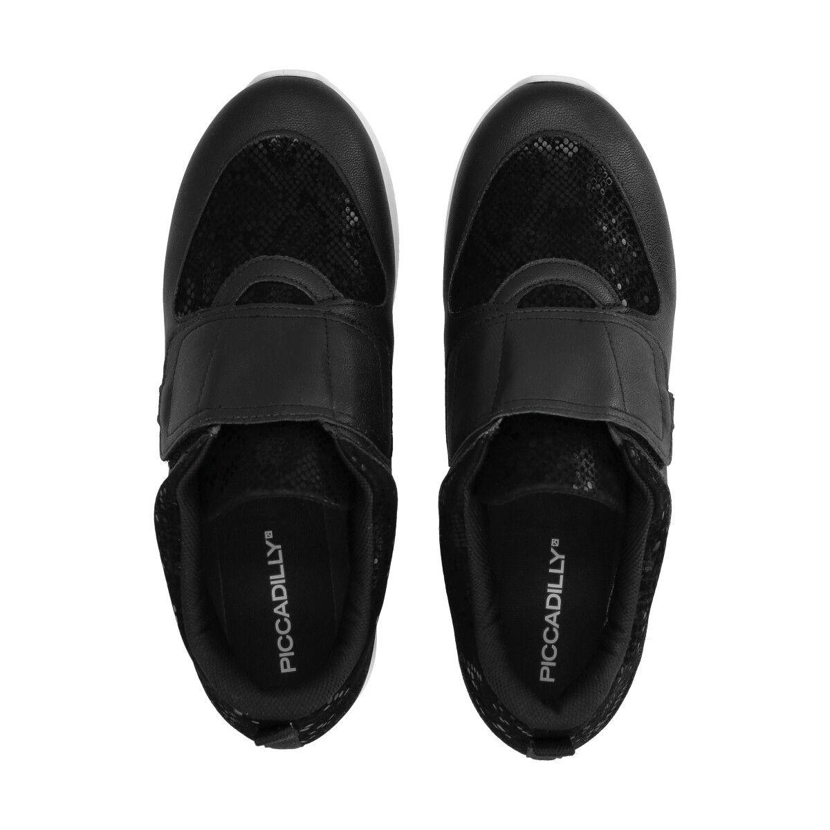 Zapatillas Jessica Negro/Glam Piccadilly-3