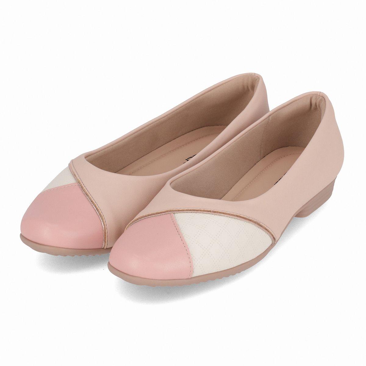 Ballerina Mujer Rosado/Blanco Raquel Piccadilly-2