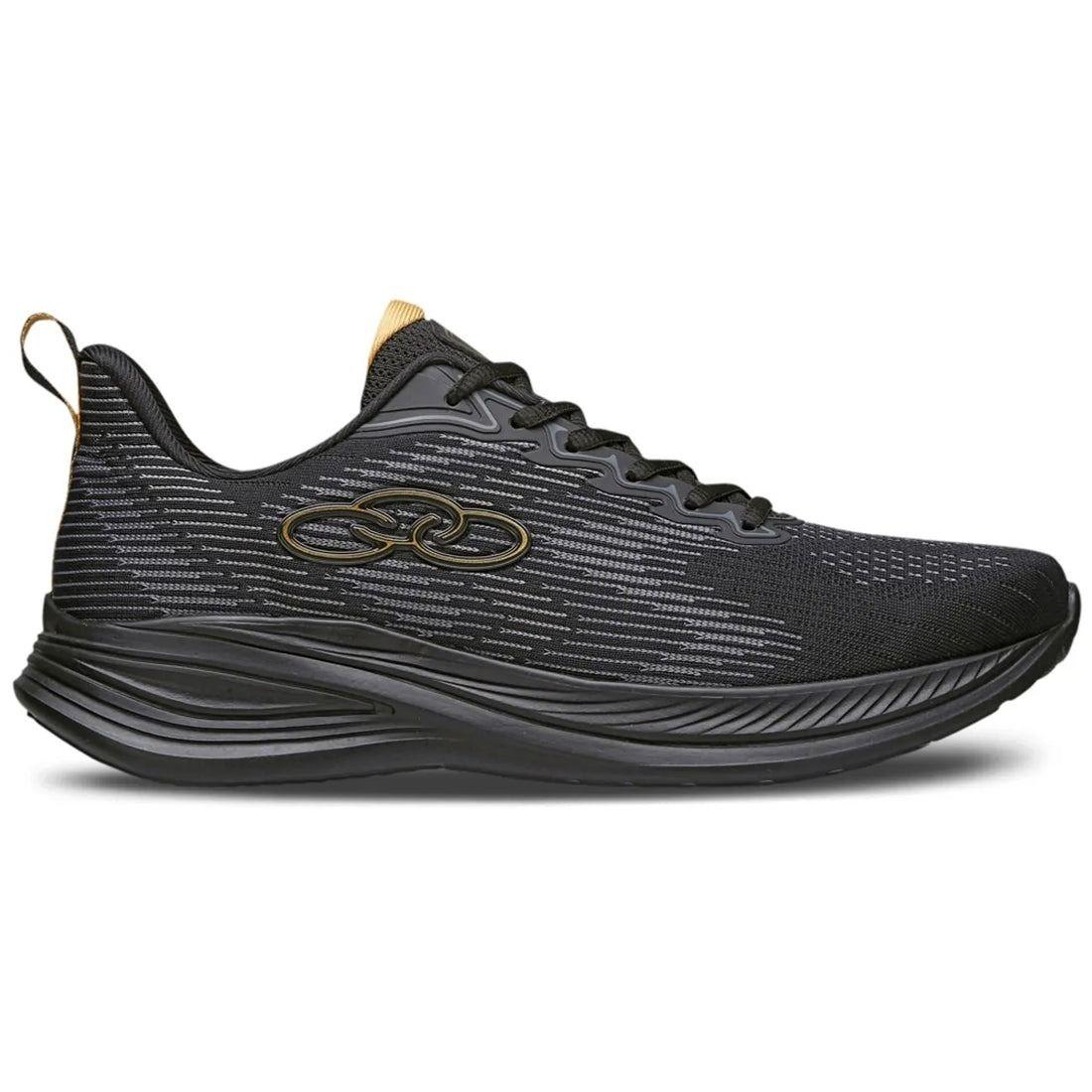 Zapatilla Mujer Marte Negro/Dorado-0