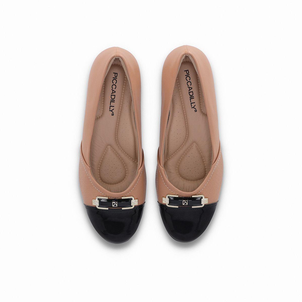 Zapato Laura Almendra/Negro  Piccadilly-2