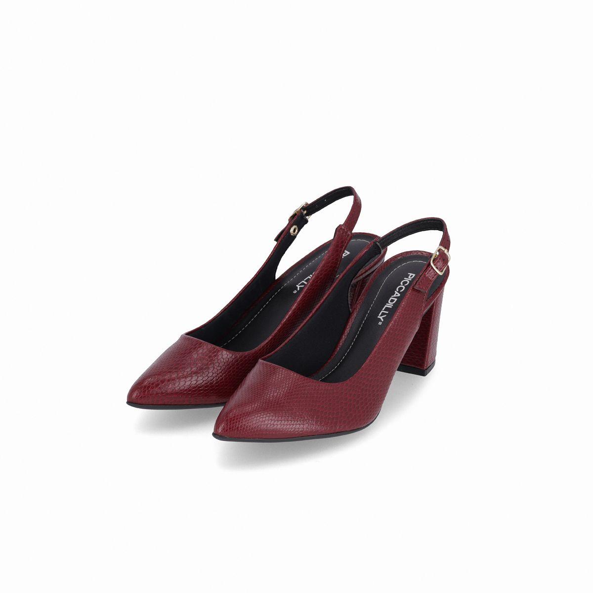 Zapato Mujer Vino Luiza 481 Piccadilly-1
