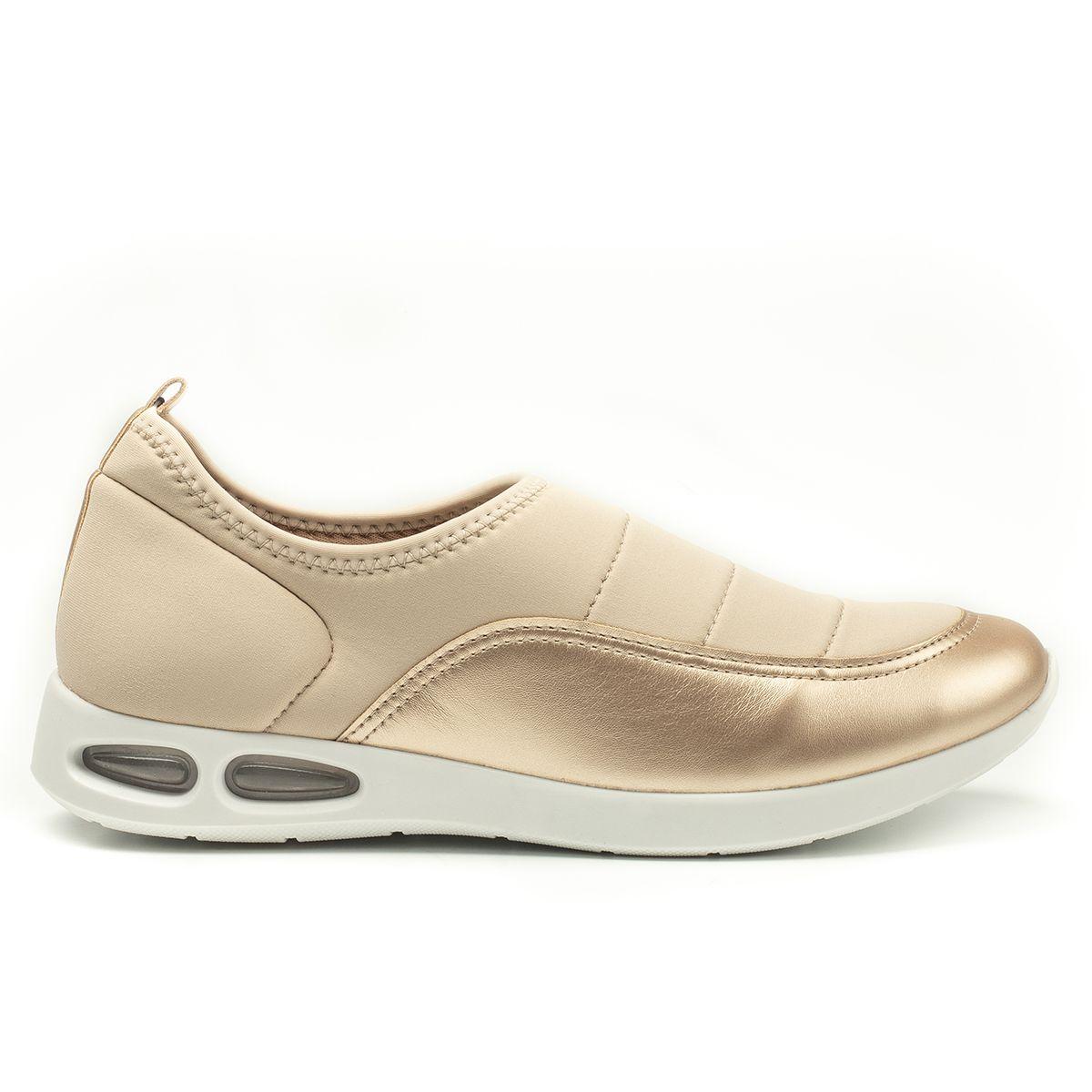 Zapatilla Soft Step Dorado Piccadilly-1