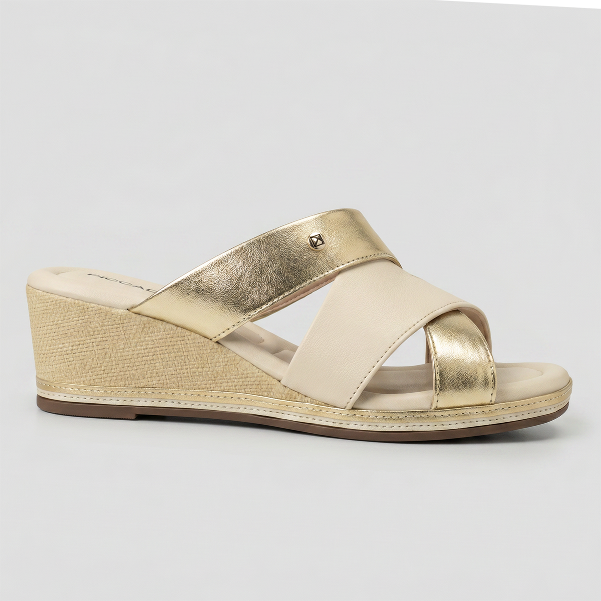 Sandalia Mujer Dorado Carla Piccadilly-0