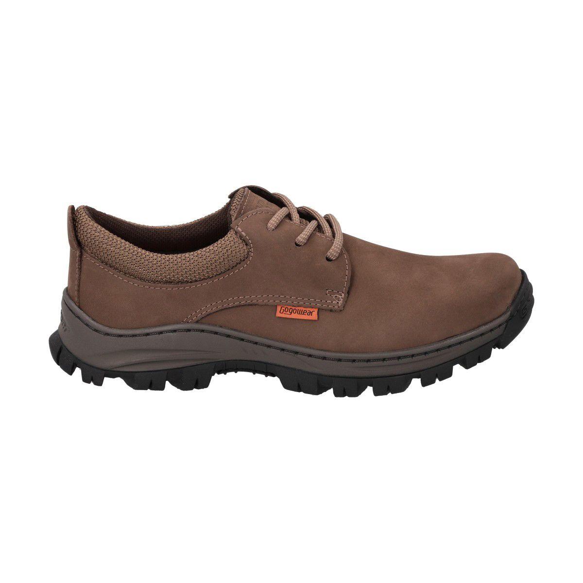 Zapatilla Hombre Trekking Marrón Troller Gogowear-0