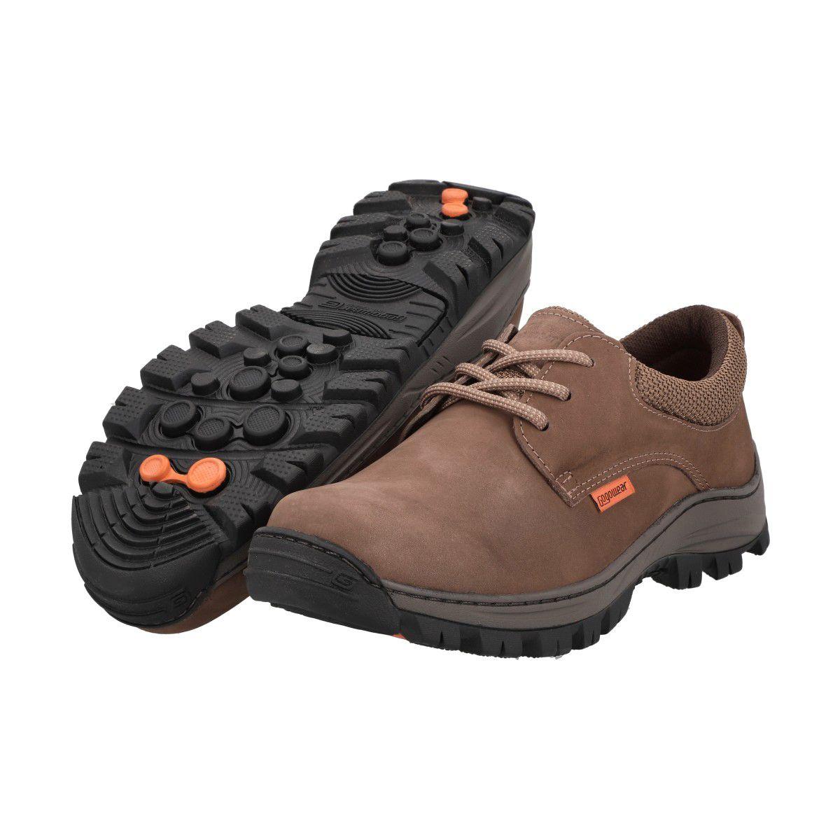 Zapatilla Hombre Trekking Marrón Troller Gogowear-2